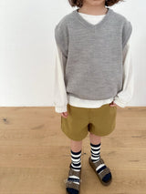 ［digreen］Minimal stripe socks set