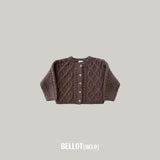 ［BELLOT］Alpha wool cardigan (kids)