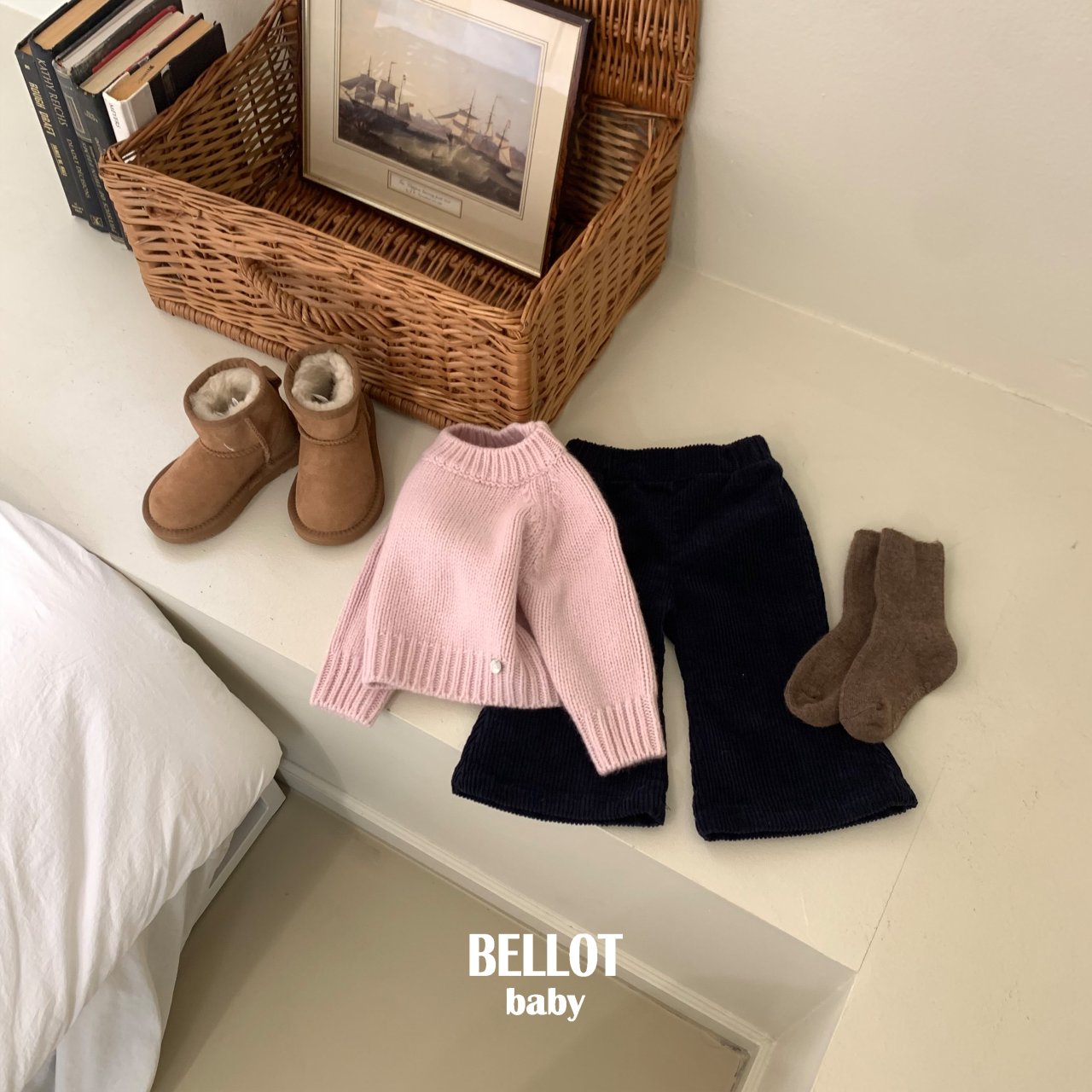 ［BELLOT］Via wool knit (baby)