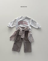 ［Bonito］Check shawl