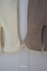 ［ROA］Frill flare pants