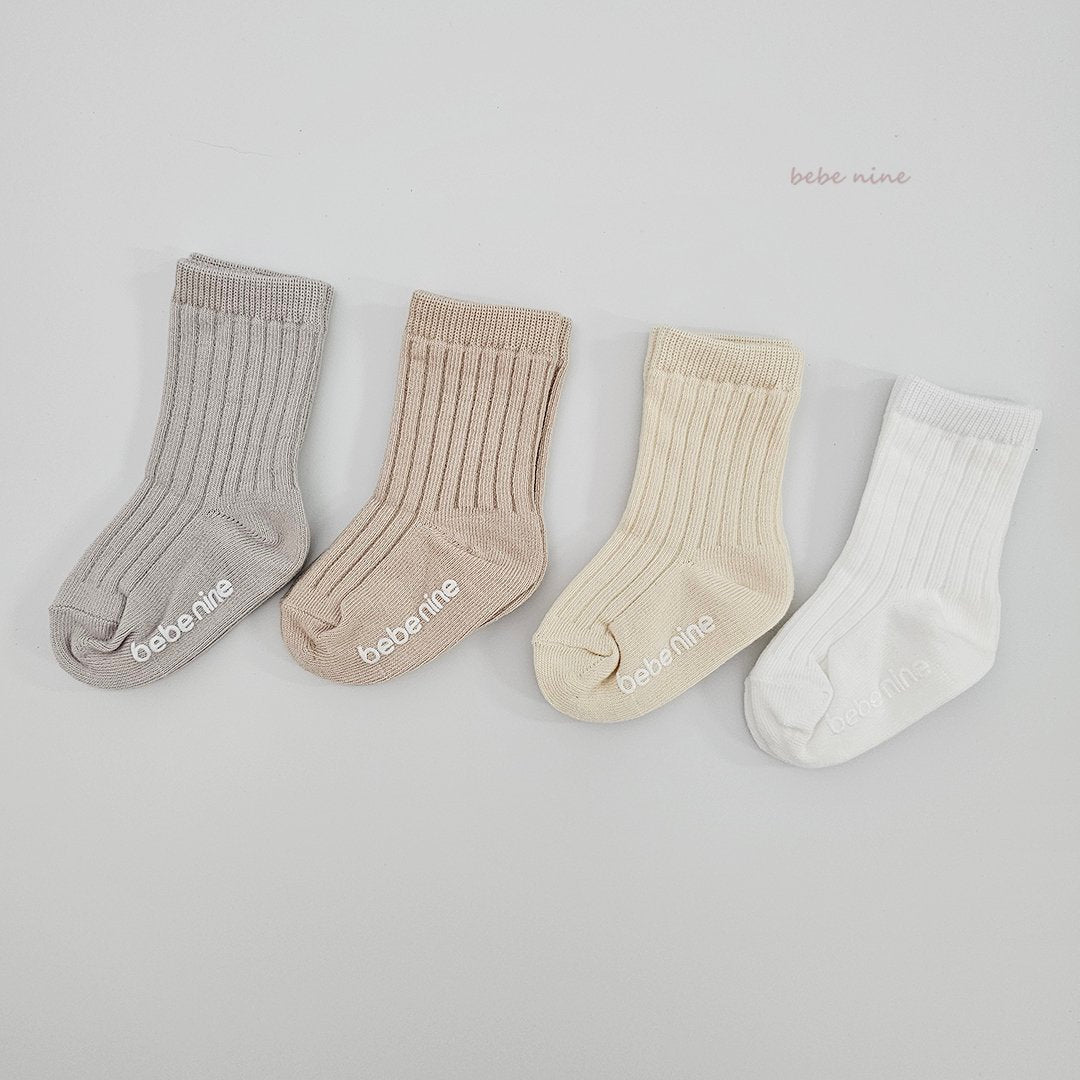 ［bebenine］Butter Knee Socks Set