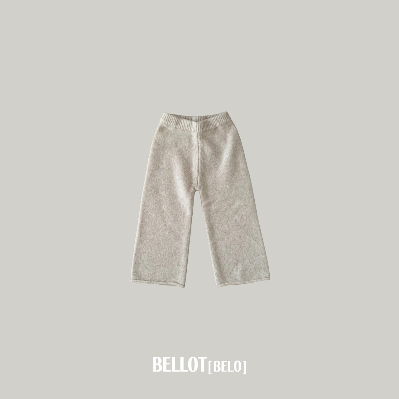 ［BELLOT］Uno knit pants (kids)