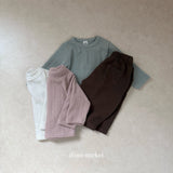 ［mimi market］Hilton rib tee