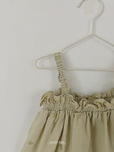 ［aladin］Embroidery sleeveless blouse