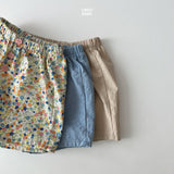 ［LINDO］Button short pants