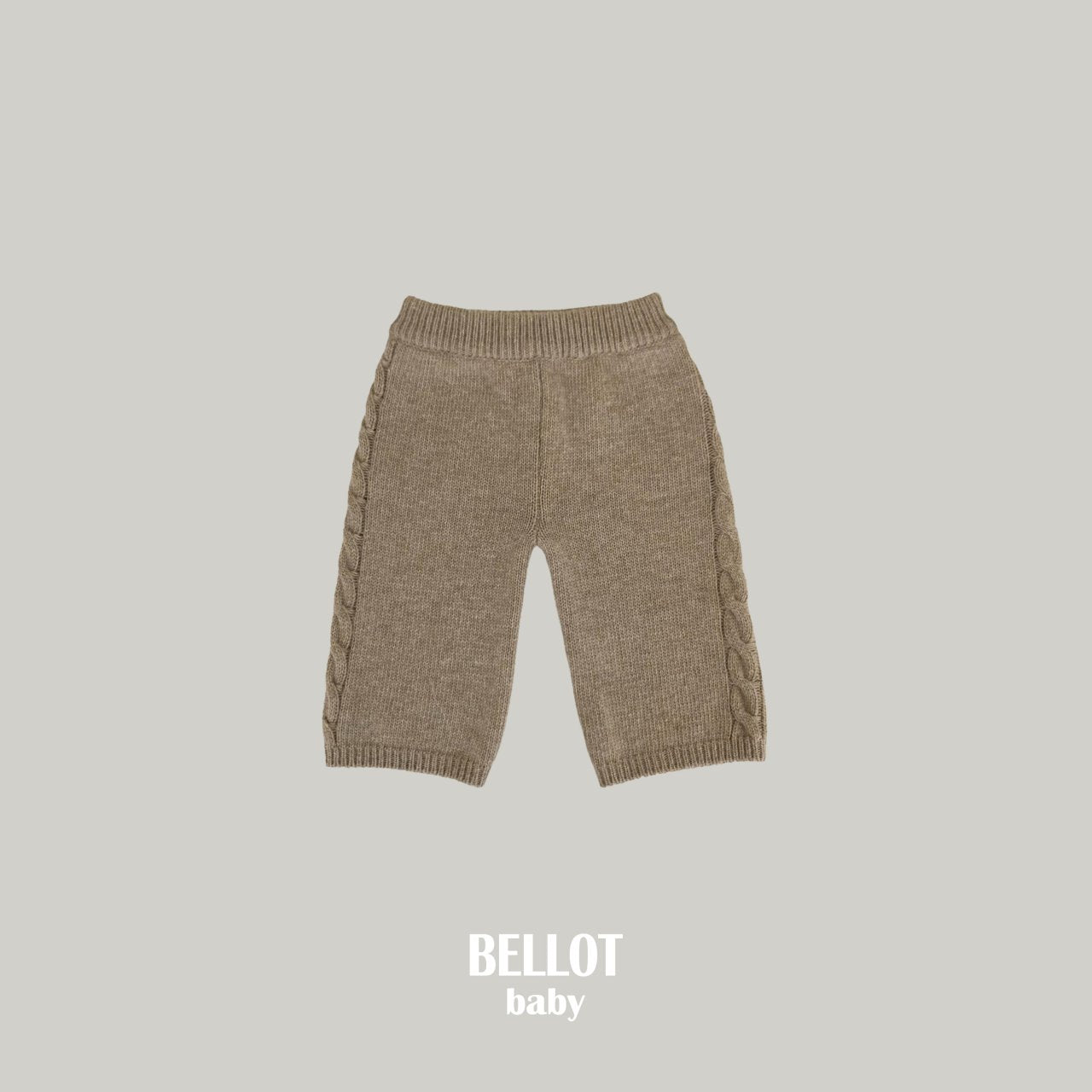 ［BELLOT］Berry cashmere knit pants (baby)