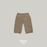 ［BELLOT］Berry cashmere knit pants (baby)
