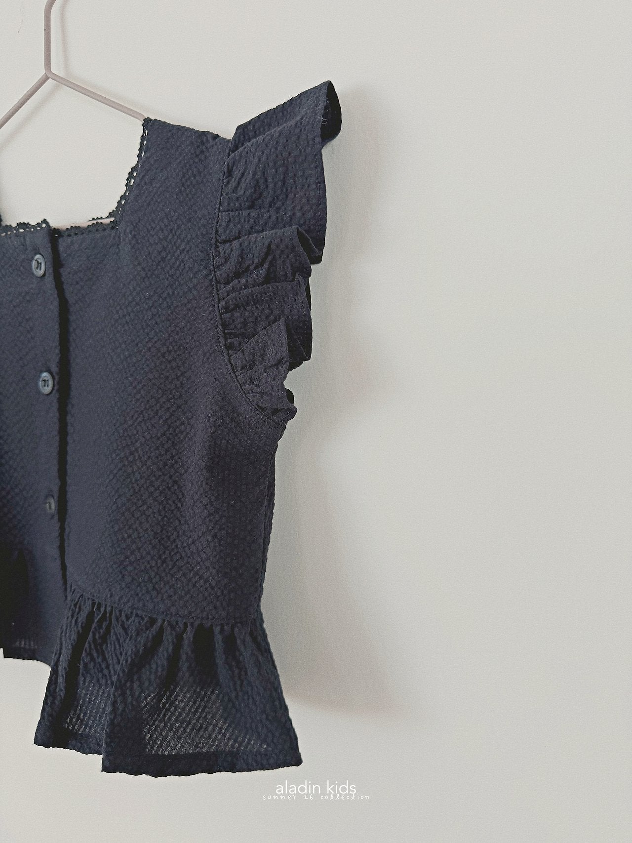 ［aladin］Lace square blouse