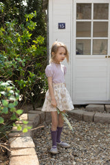 ［perrobebe］Amelie puff tee (lavender)