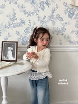 ［second moment］Soft cardigan & camisole set