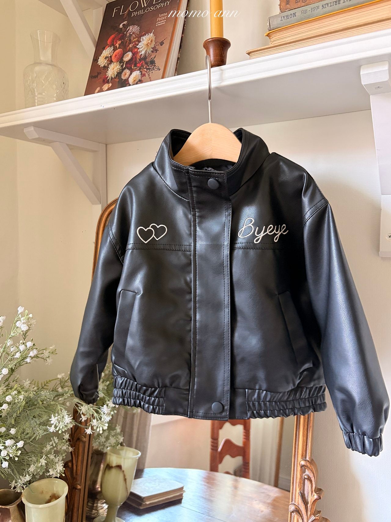［momo ann］Leather Jacket