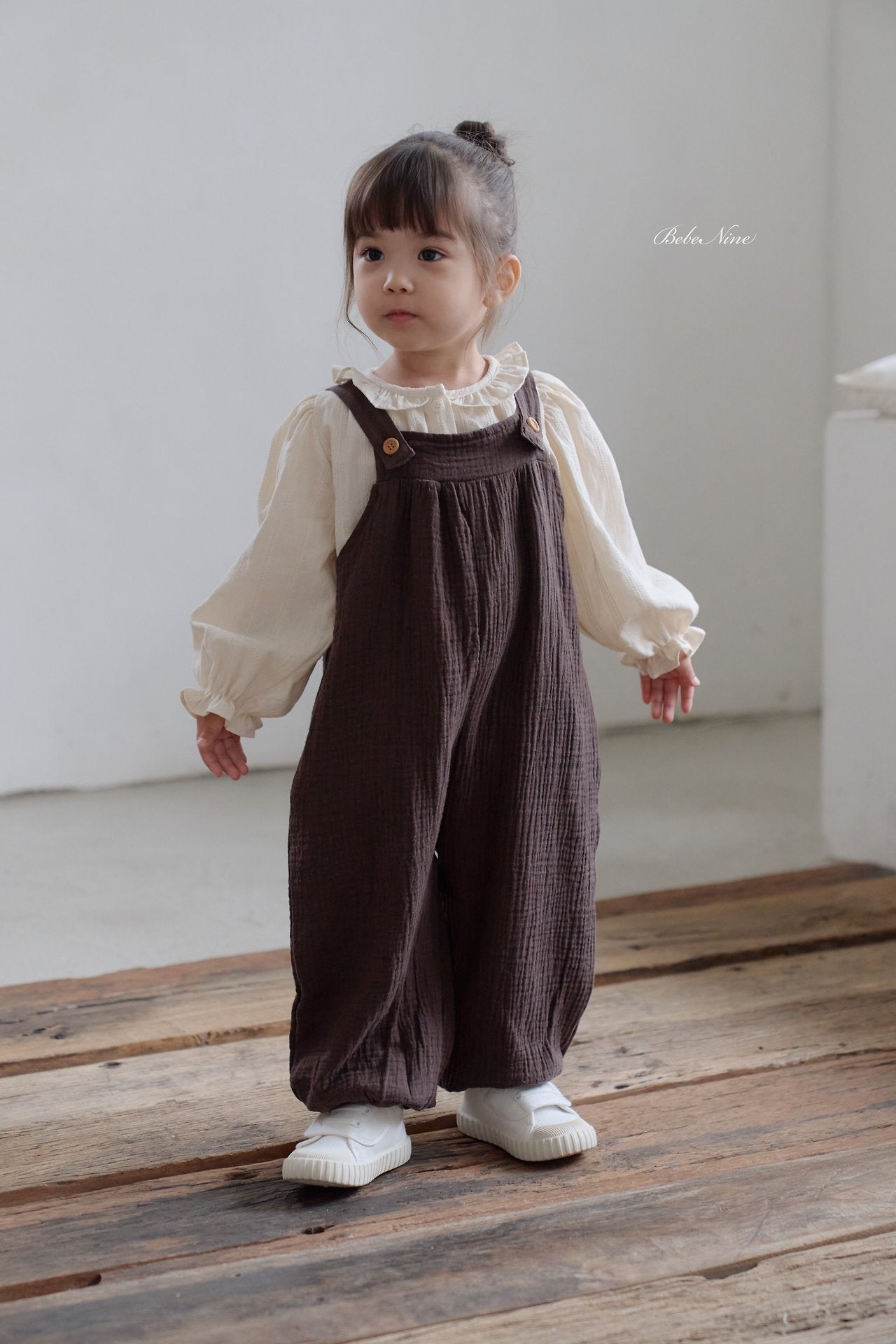［bebenine］Jay Suspender Pants