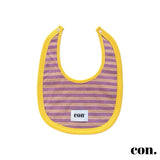 ［con］Stripe bib