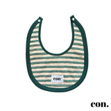 ［con］Stripe bib
