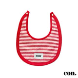 ［con］Stripe bib