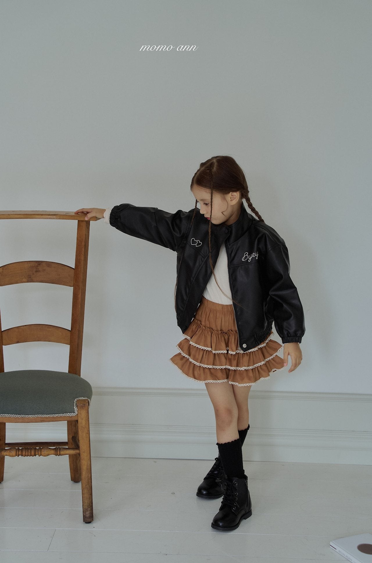 ［momo ann］Leather Jacket