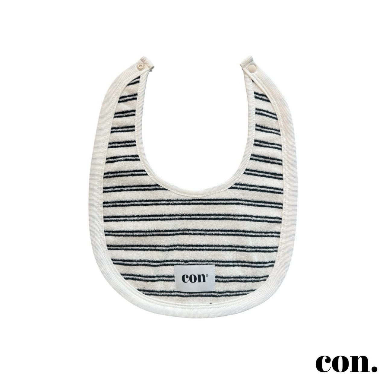 ［con］Stripe bib