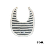 ［con］Stripe bib