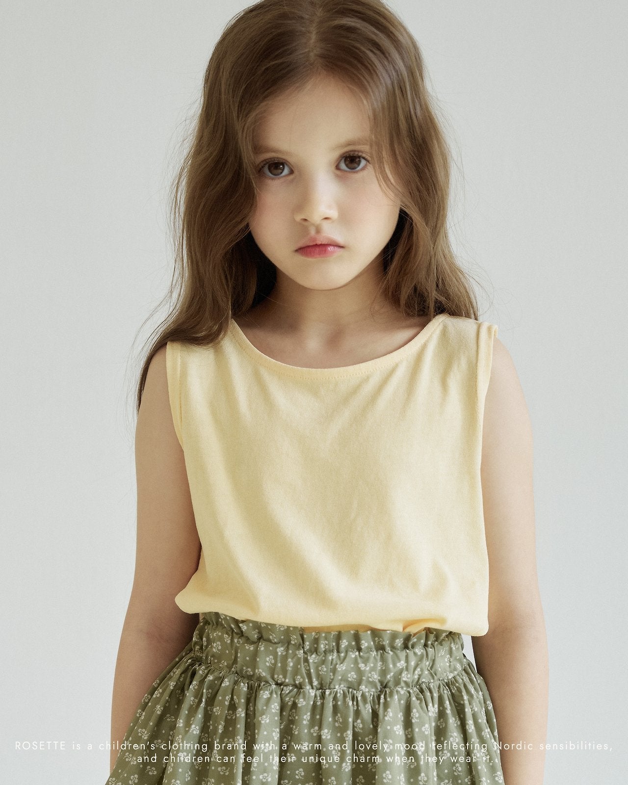［ROSETTE］Cony sleeveless tops
