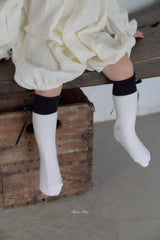 ［bebenine］Nine Ribbon Knee Socks Set