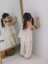 ［melmel］Cozy stripe pants