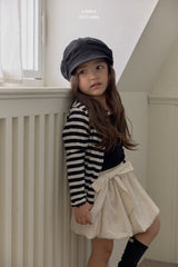 ［LINDO］Stripe cardigan & camisole set