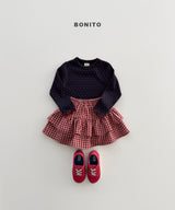 ［Bonito］Eyelet flower tee
