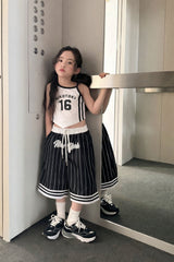 ［comma］Mesh bamuda pants