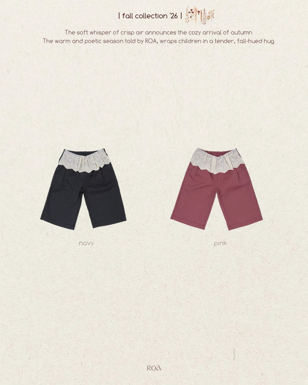 ［ROA］Merci Pants