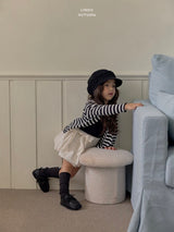 ［LINDO］Stripe cardigan & camisole set
