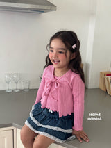［second moment］Soft cardigan & camisole set