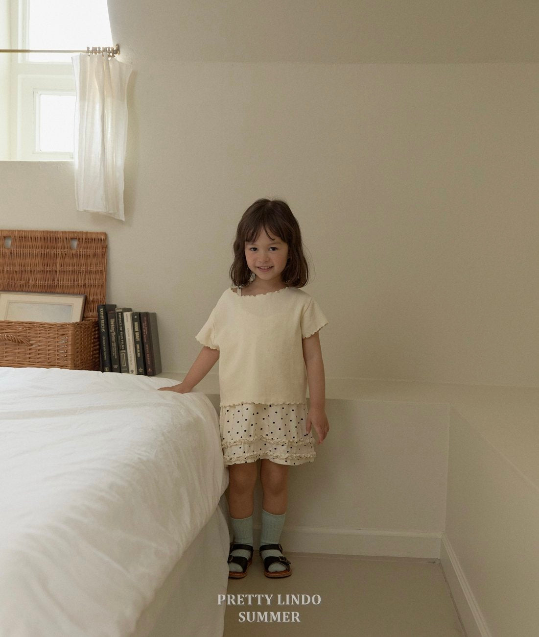 ［LINDO］Span mellow tee