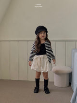 ［LINDO］Stripe cardigan & camisole set