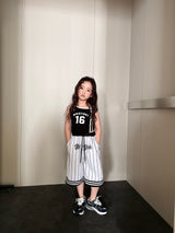 ［comma］Mesh bamuda pants