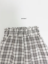 ［puipui］Brody check pants