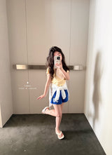 ［comma］Heart lace tee