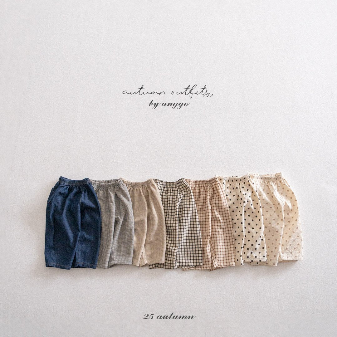 ［anggo］Autumn pie pants