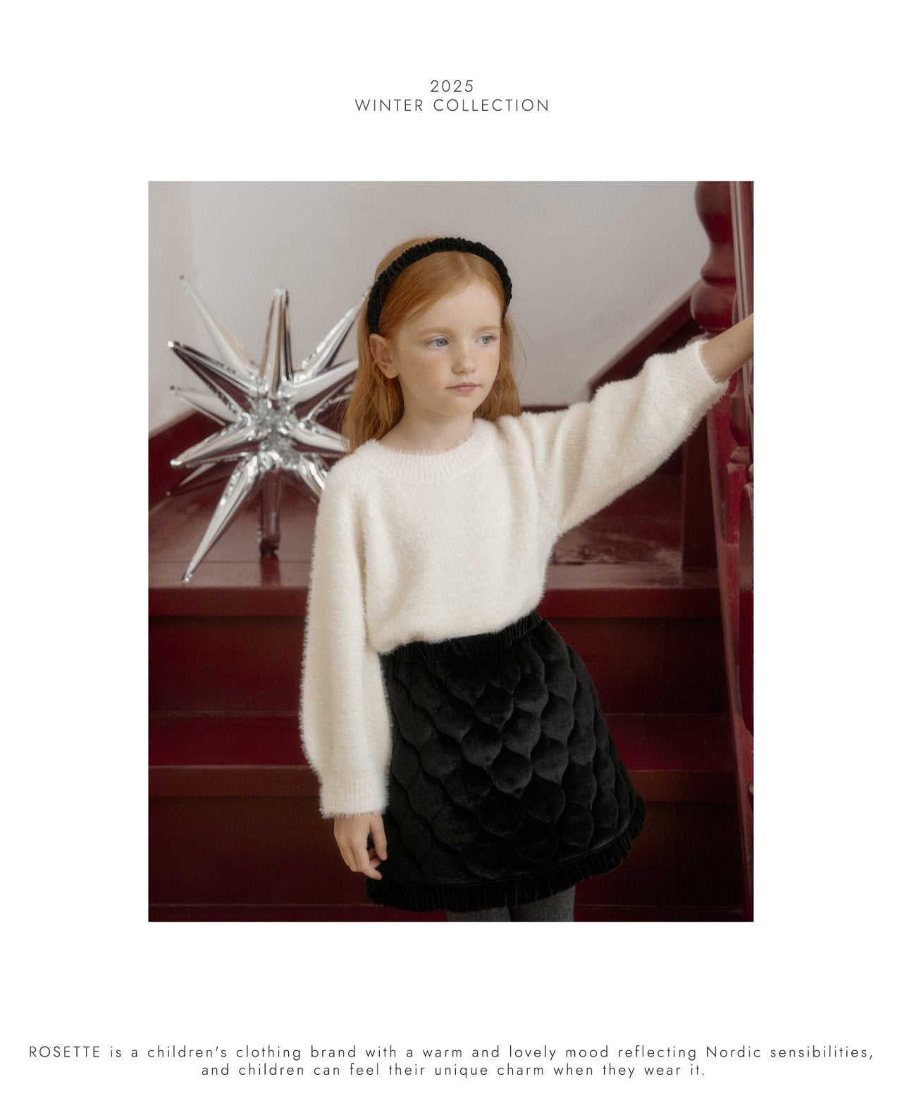 ［ROSETTE］Bunny round knit