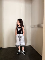 ［comma］Mesh bamuda pants