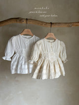 ［monbebe］Miel lace rompers