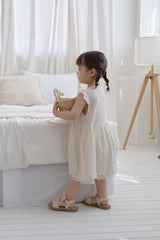 ［bebenine］Lea flower layered one-piece