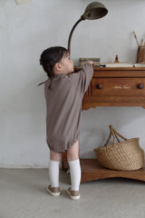 ［bebenine］Cain Pony Rompers