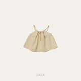 ［melmel］Cozy stripe camisole blouse
