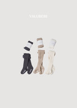 ［valubebe］Basic rib tights