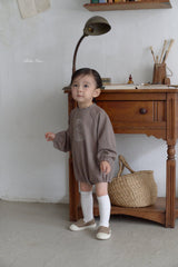 ［bebenine］Cain Pony Rompers