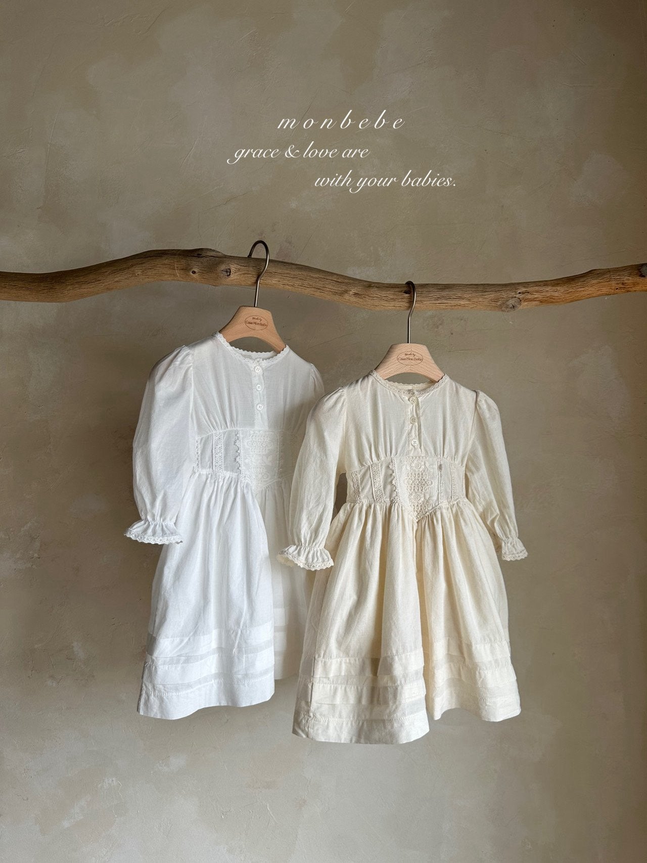 ［monbebe］Miel lace one-piece (kids)