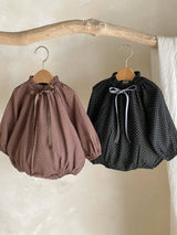 ［Mon petit bebe］Monde embroidery suit