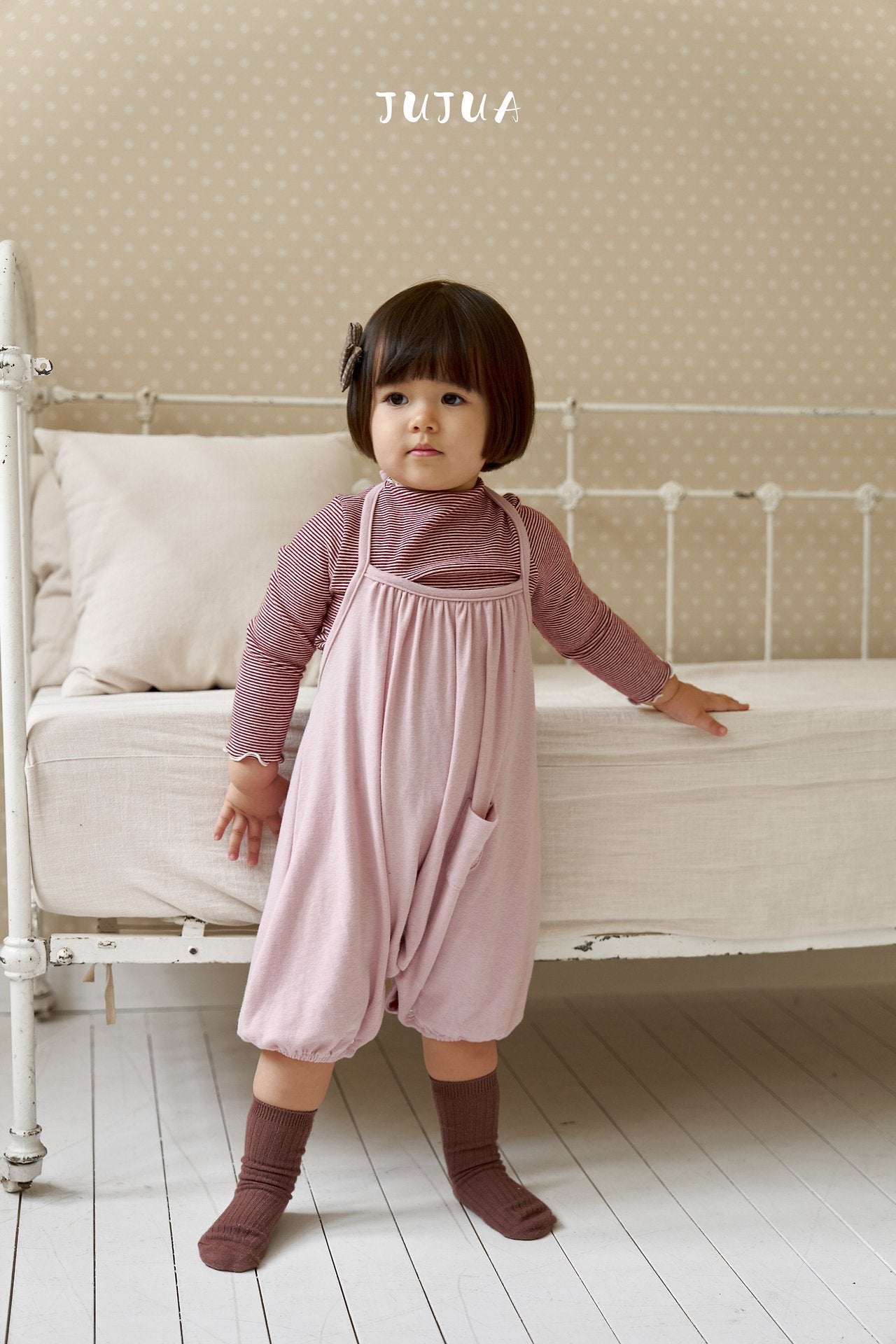 ［jujua］Pocket camisole suit