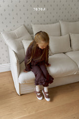 ［jujua］Knot frill jacket